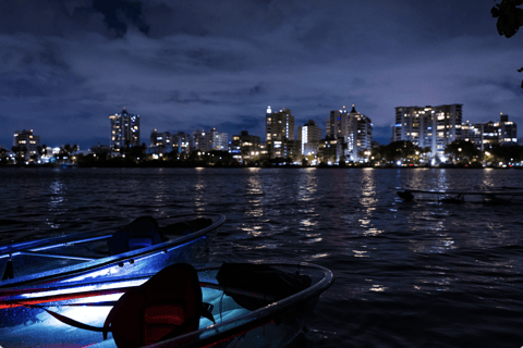 City Glow Under the Moonlight Kayak Tour in Condado Lagoon