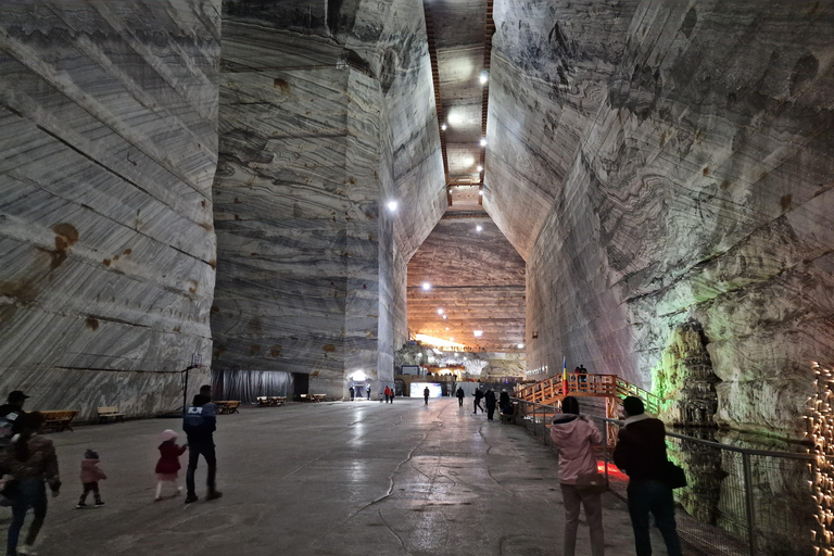 From Brasov: Slanic Salt Mine & Cheia Monastery Private Trip