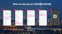 Coreia do Sul, LG U+ eSIM Unlimited Roaming Data Plan - Hizvo