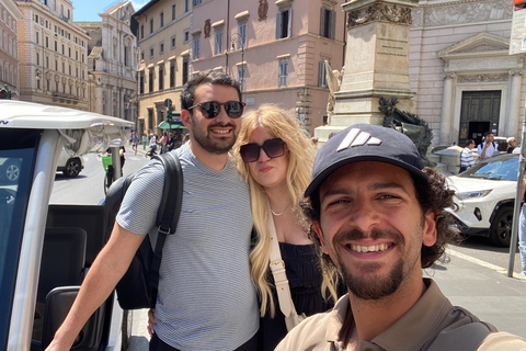 Rome: Private Sightseeing Tour by Golf Cart