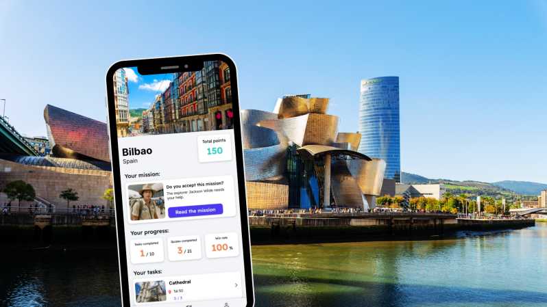 Bilbao: City Exploration Game and Tour on your Phone