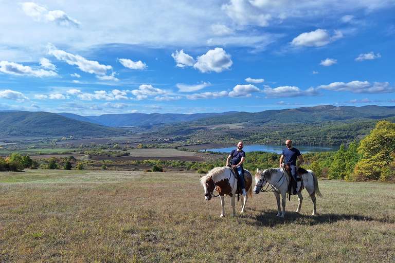 Sofia: Horse riding through the nearest paradise to Sofia