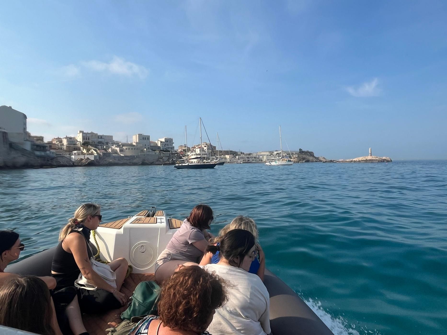 Private Bootsfahrt und Schwimmen zu den Frioul-Inseln