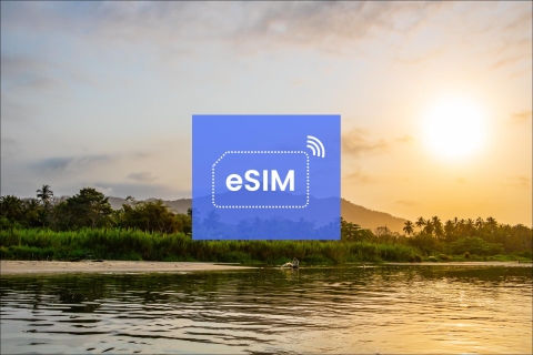 Barranquilla: Kolumbien eSIM Roaming Mobile Datenplan3 GB/ 15 Tage: 18 Länder Südamerikas