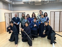 Tokyo, Samurai Workshop with Photos in a Samurai Kimono - Housity
