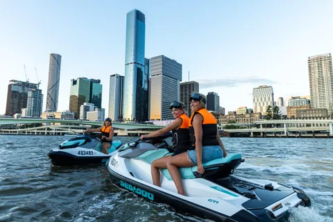 Brisbane: Sunset Jetski Tour on the Brisbane River