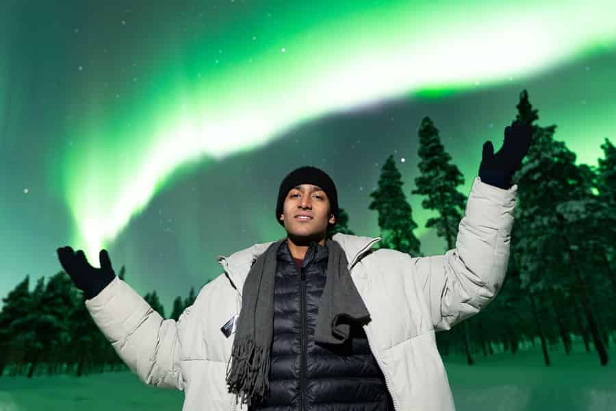 Rovaniemi: Jagd nach den Nordlichtern – kostenlose Fotos, 100 % Geld-zurück-Garantie. Foto: GetYourGuide Rovaniemi: Jagd nach den Nordlichtern – kostenlose Fotos, 100 % Geld-zurück-Garantie. Foto: GetYourGuide