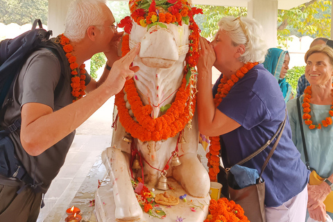 Visite des 3 plus grands temples de BenaresVisite des 3 temples symboliques de Benares