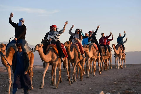 Marrakech: Agafay Desert Quad & Camel Rides with Dinner Show