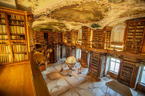 From Zurich: Mt. Säntis, St. Gallen Old Town, UNESCO Library