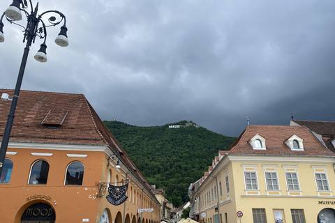 Private Day Trip to Peles & Dracula Castle, Brasov Old Town