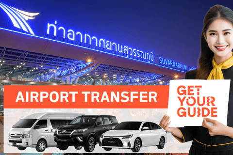 Pattaya: Traslado privado desde/hasta el aeropuerto de SuvarnabhumiTraslado de Salida - Pattaya al Aeropuerto de Suvarnabhumi