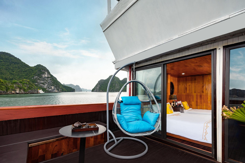 Hanoi: 3D2N Ha Long Bay mit Hera Boutique CruiseStart von Hanoi um 8:00 Uhr morgens