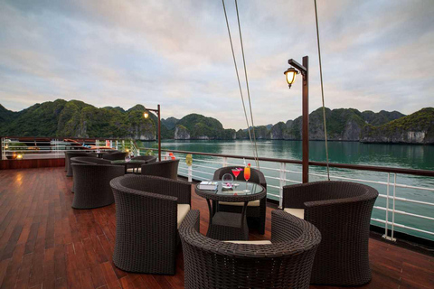 Hanoi: 2 Days Lan Ha Bay by 5 star Orchid Trendy Cruise 2 Days Lan Ha Bay by 5 star Orchid Trendy Cruise
