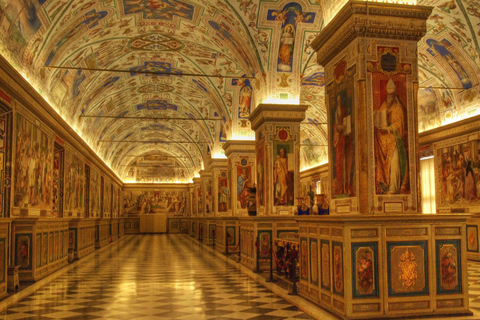 Vatican Museums & Sistine Chapel Tour and Access to Basilica Rome: Vatican Museums & Sistine Chapel Tour with Basilica