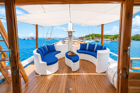Labuan Bajo: 3-Day Komodo Sailing Ocean View Cabin All Fees Standard Boat | Sharing Room Ocean View | Tiket not Included