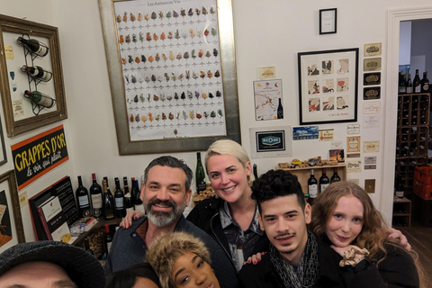 Paryż: Degustacja wina z 6 winami i deską serów