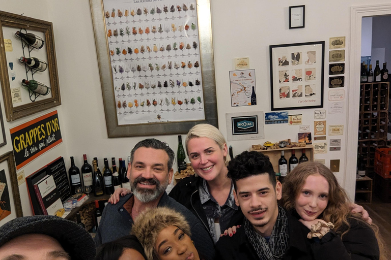 Paryż: Degustacja wina z 6 winami i deską serów