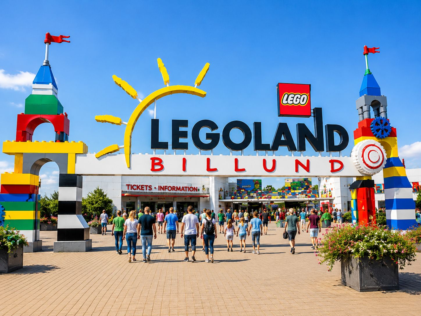 LEGOLAND Billund: Eintrittskarte oder privater Transfer