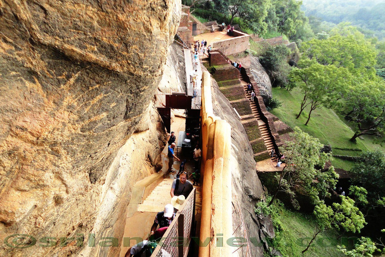 Kandy: Sigiriya & Dambulla Drop Tour by Car with Guide