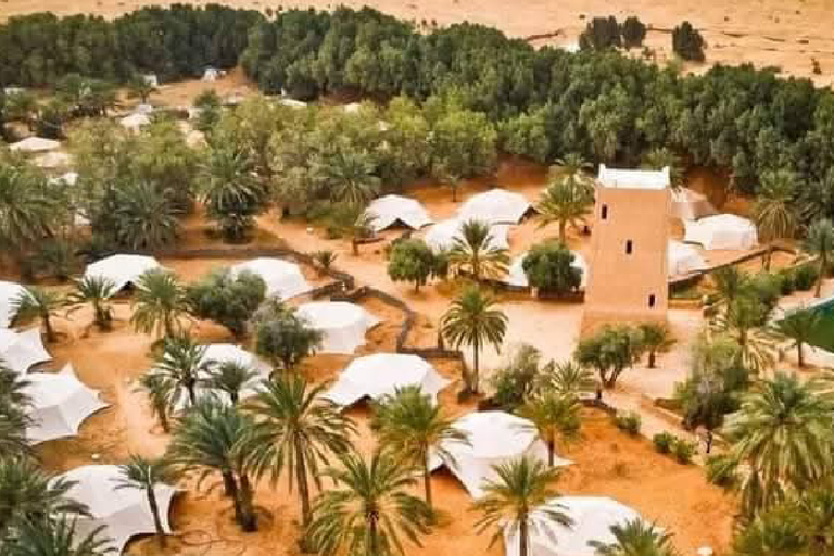 From Djerba: Desert Camp & Amazigh Villages Tour with Dinner
