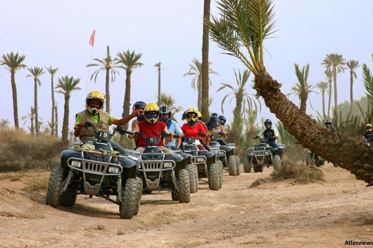 Marrakech : Aventure en quad dans le désert de la Palmeraie