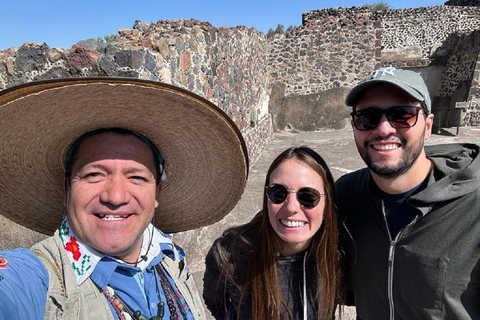 Visite guidée des pyramides de Teotihuacan - 2 heuresVisite privée avec droits d'entrée