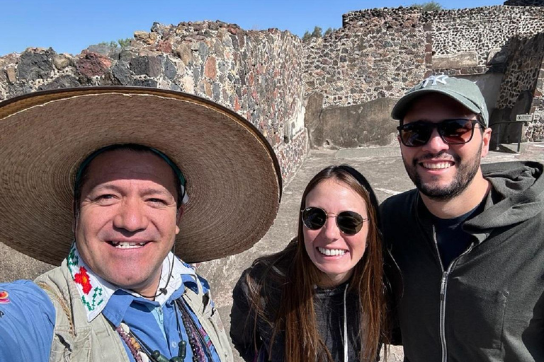 Visite guidée des pyramides de Teotihuacan - 2 heuresVisite privée avec droits d'entrée