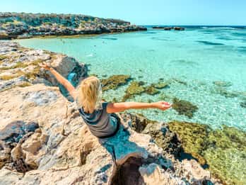 Z Fremantle: Prom na wyspę Rottnest i bilet wstępu