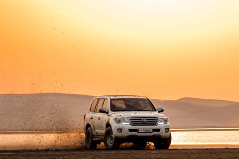 Doha: Inland Sea Desert Safari With All Activities Group: Desert Safari , inland sea , Sandboarding
