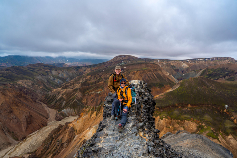 3-Day Highlands: Landmannalaugar, Emerald Ridge & Háifoss