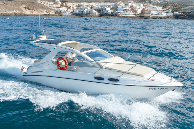 Tenerife: Golden Hour Shared Motorboat Cruise Golden Hour Shared Motorboat Cruise in Tenerife