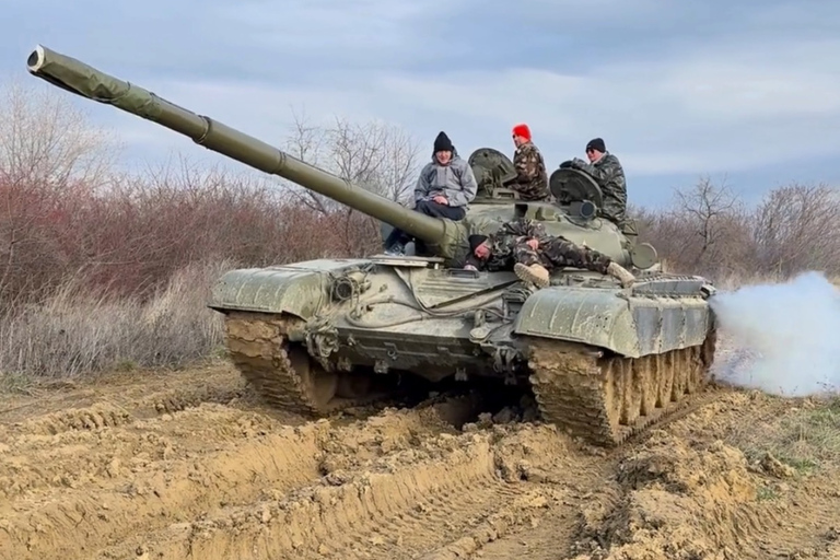 Budapest: T-72 Tank Driving & BTR Military Off-Road Ride