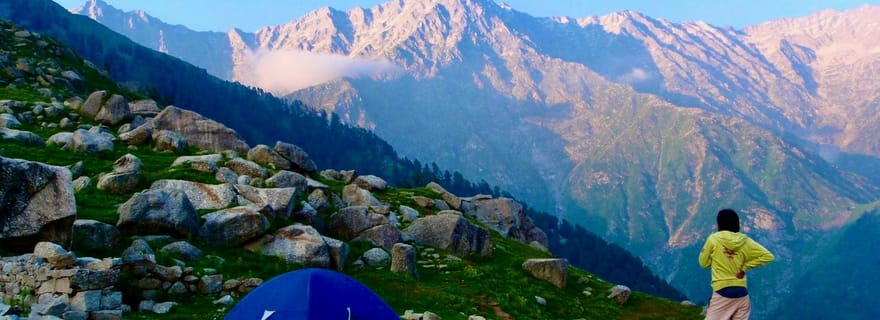 McLeod Ganj : Triund Trek avec Manu Adventures India