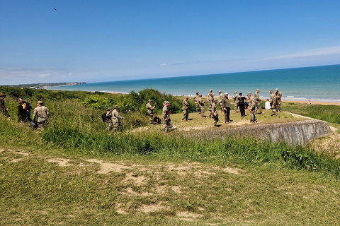 Praias de desembarque na Normandia: Tour particular de um dia saindo de BayeuxCom guia certificado