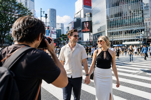 Tokyo: Private Couple & Family Travel Story Photoshoot Shooting time (2 hour)