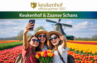 Amsterdam: Keukenhof & Zaanse Schans Tagestour + Flexible Rückfahrt