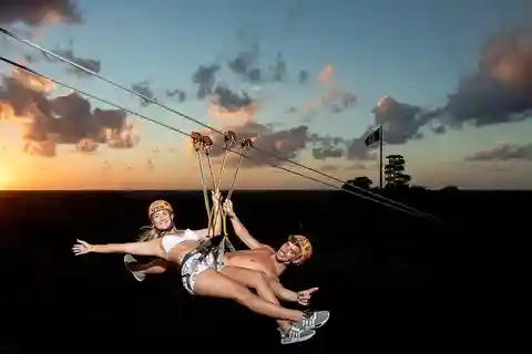 From Playa del Cramen: Entrance fees to Xplor Fuego Night Park