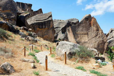 Bakou : Gobustan Volcan de boue Temple de feu Visite guidée