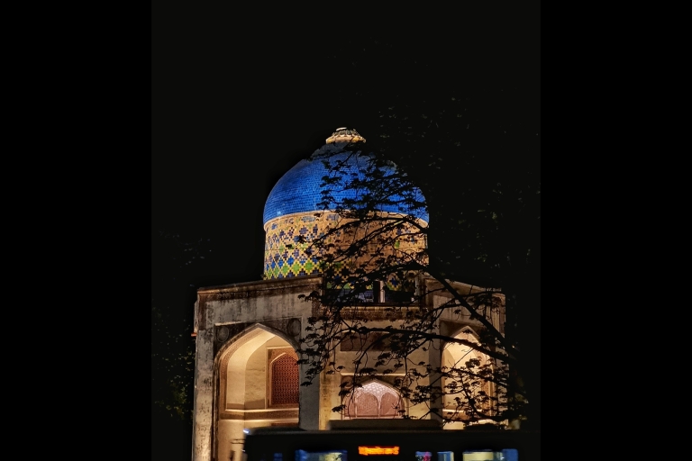 Grobowce i sanktuarium w Delhi nocą: spacer fotograficzny z kolacjąGrobowce i sanktuarium w Delhi nocą: Z biletem wstępu do pomnika