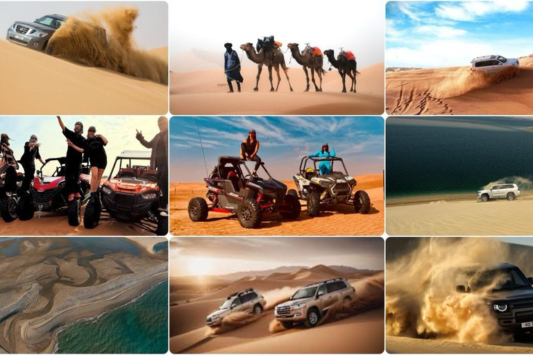 Doha: 4x4 Desert Tour with Inland Sea & Optional Activities Group Tour with QuadBike Ride (ATV)