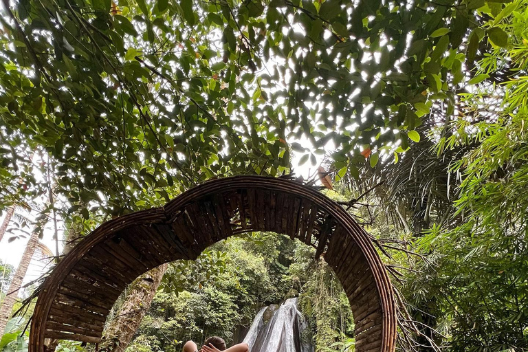 North Bali: Taman Ayun Temple, Jatiluwih, Campuhan Waterfall North Bali Tour with Central Bali Area pick up