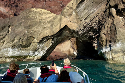 Île de Faial : Tour en bateau unique au volcan Capelinhos