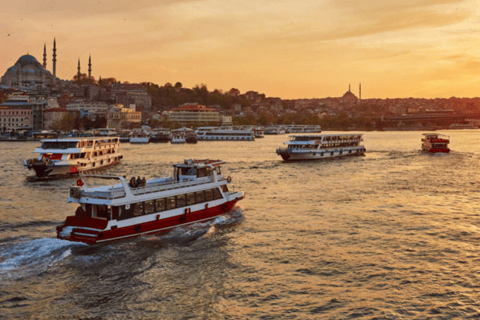Istanbul: Bosphorus Morning or Sunset Cruise 2-Hour Bosphorus Sunset Cruise & Meeting point