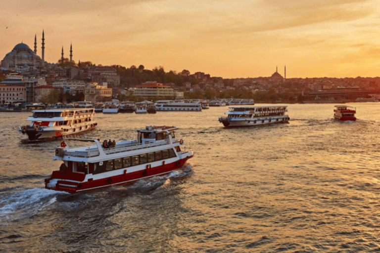 Istanbul: Bosphorus Morning or Sunset Cruise 2-Hour Bosphorus Sunset Cruise & Meeting point