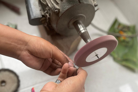 Ubud: Silver Making Class and Fireflies Evening Tour