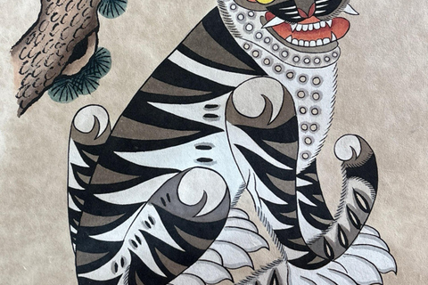 جيجو: درس رسم شعبي تقليدي كوري مع إطلالة على المحيط