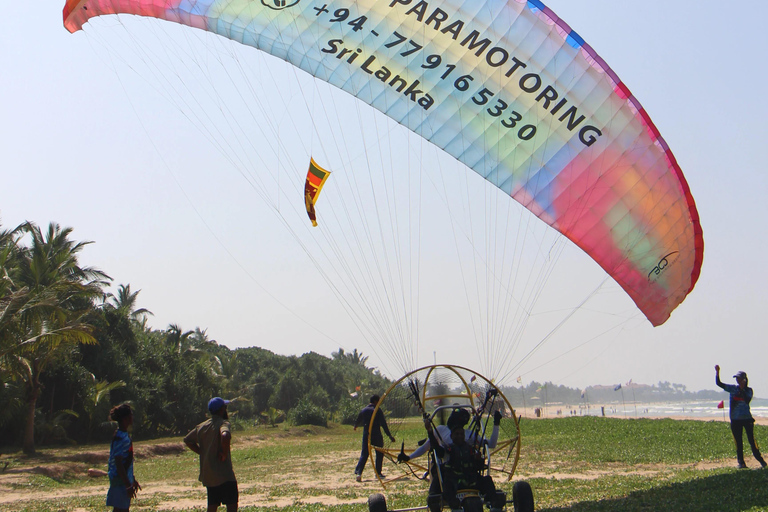 Bentota: Paramotoring Flight with Scenic Coastal Views Paramotor Flight Without Video