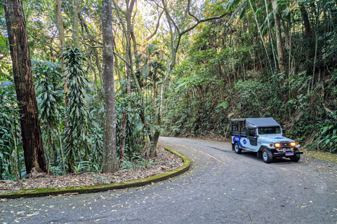 Rio de Janeiro sunset by Jeep Italian speaking guide