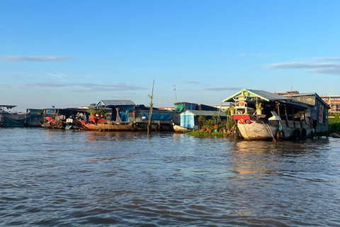 Mercado Flotante, Aldea de las Flores Auténtica Excursión por el Delta del Mekong